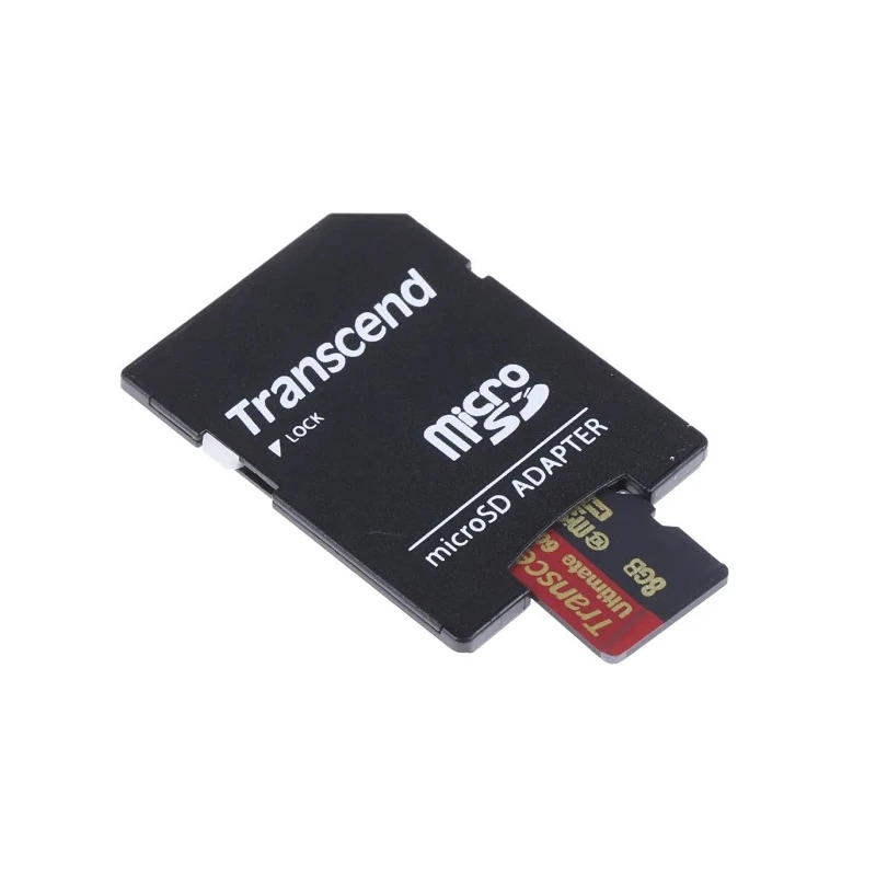 Transcend 8GB MicroSDHC Memory Card, UHS-I U1, Class 10, TS8GUSDHC10U1