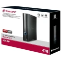 Transcend StoreJet 35T3 3.5 Inch 4TB External Hard Drive, USB 3.0 Desktop Series TS4TSJ35T3