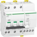 Schneider Electric Residual Current Circuit Breaker with Overload Protection, 32A, 3-Pole, 30mA Trip, DIN Rail A9DX3732