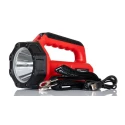 RS PRO Rechargeable LED Hand Lamp, 1300 lm, 3.7V Li-ion, USB Type-C, IPX6, Black/Red 239-7023