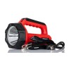 RS PRO Rechargeable LED Hand Lamp, 1300 lm, 3.7V Li-ion, USB Type-C, IPX6, Black/Red 239-7023