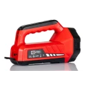 RS PRO Rechargeable LED Hand Lamp, 1300 lm, 3.7V Li-ion, USB Type-C, IPX6, Black/Red 239-7023