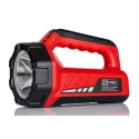 RS PRO Rechargeable LED Hand Lamp, 1300 lm, 3.7V Li-ion, USB Type-C, IPX6, Black/Red 239-7023