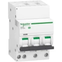 Schneider Electric Acti9 iDT40 Miniature Circuit Breaker 3-Pole 10A Type C 6000A DIN Rail A9PA4710