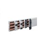 Rittal Polyamide Adapter for Busbar Systems, 272 mm x 55 mm, Light Grey, 9340650