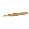 Erem 5in Brass Pointed ESD Safe Tweezer AM