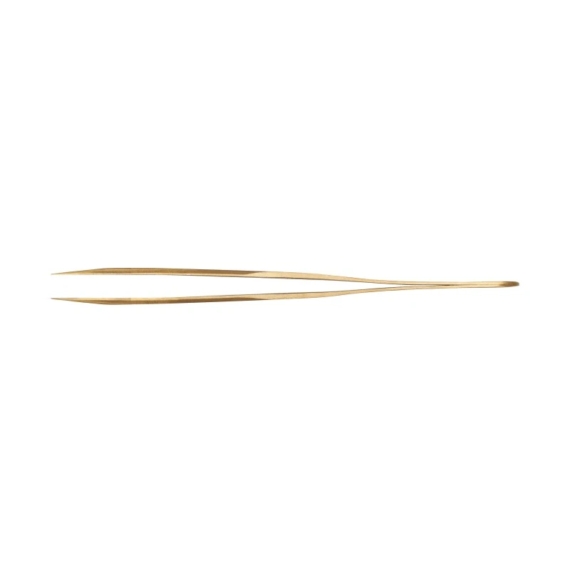 Erem 5in Brass Pointed ESD Safe Tweezer AM