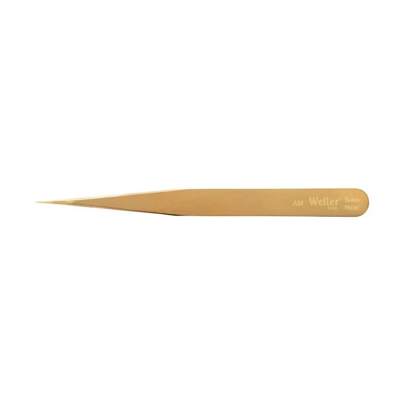Erem 5in Brass Pointed ESD Safe Tweezer AM