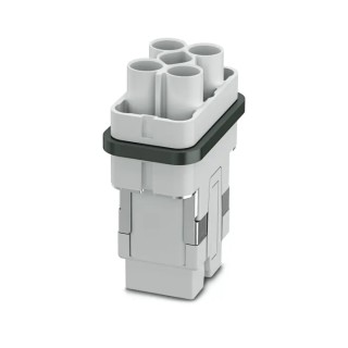 Phoenix Contact HC-COM-Q4/2-I-AT/PT-M Series Contact Insert, 6-Contact, 3 Row, 400V, 1079558