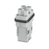 Phoenix Contact HC-COM-Q4/2-I-AT/PT-M Series Contact Insert, 6-Contact, 3 Row, 400V, 1079558