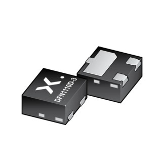Nexperia Bipolar Transistor PNP -100 mA, -45 V, SOT-8009, 3-Pin BC857AQCZ