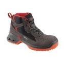 Honeywell Safety Squat Grey, Red, Black Composite Toe Capped Unisex Ankle Safety Boots, S1P HI CI SRC, EU 40 6246183-40/8