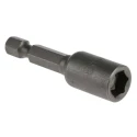 SAM Hex Socket Screwdriver Bit 6.35 mm Hex Drive, 8 mm Tip, 50 mm Length, Magnetic, Single Piece 125-0403