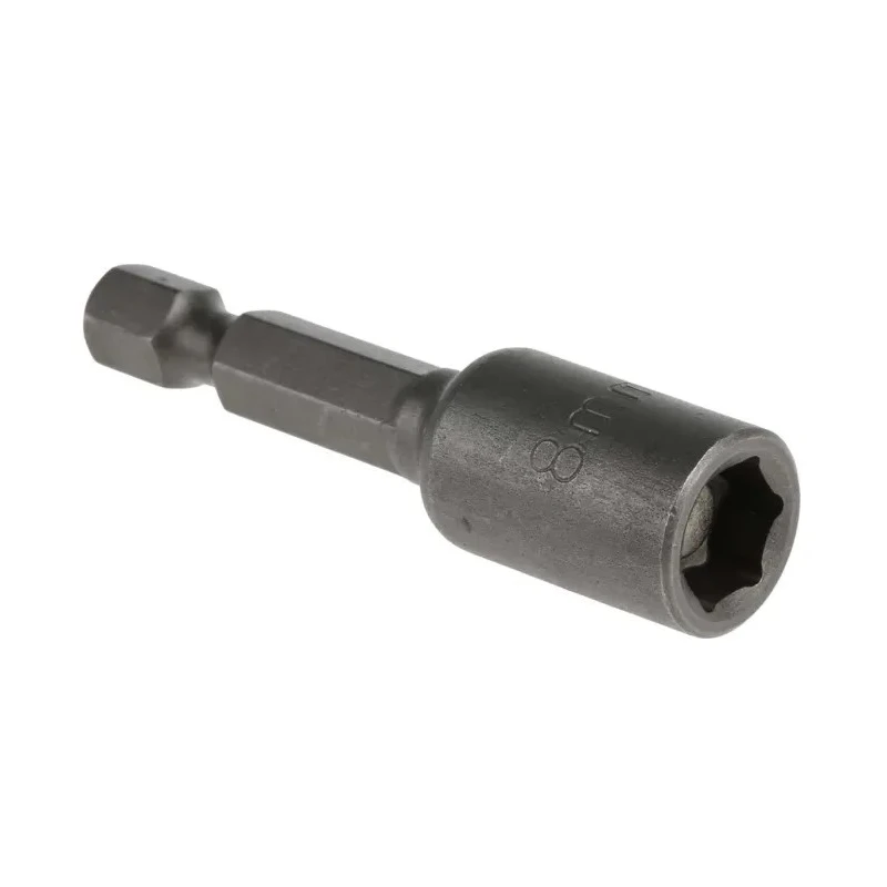 SAM Hex Socket Screwdriver Bit 6.35 mm Hex Drive, 8 mm Tip, 50 mm Length, Magnetic, Single Piece 125-0403
