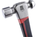 RS PRO Carbon Steel Head Ball-Pein Hammer with Fibreglass Handle, 450 g 125-0943