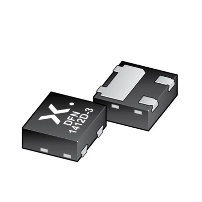 Nexperia Bi-Directional ESD Protection Diode 3-Pin DFN1412D-3 PESD2CANFD24V-QCZ