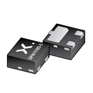 Nexperia Bi-Directional ESD Protection Diode, DFN1110D-3, 24V, 1.4A, Automotive Qualified PESD2CANFD24U-QBZ