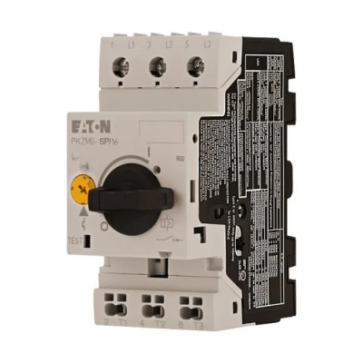 Eaton Motor Protection Circuit Breaker 6.3A, 690V, 3-Pole, PKZM0-6,3-SPI16 199185 PKZM0-6,3-SPI16