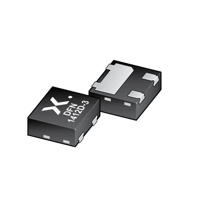 Nexperia Bi-Directional ESD Protection Diode, 3-Pin DFN1412D-3, Surface Mount, PESD2CANFD27U-QCZ