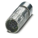 Phoenix Contact Circular Connector 9 Contacts Cable M17 Plug Male IP67 IP68 630V 14A Gadolinium Zinc Alloy Straight 1628978