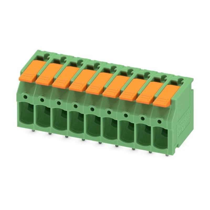 Phoenix Contact LPT PCB Terminal Block, 9 Contacts, 5 mm Pitch, 1 Row, 1190305