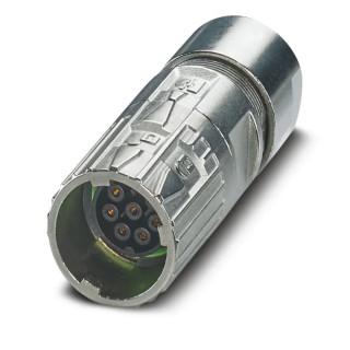 Phoenix Contact Circular Connector, 8 Contacts, M17, Female Socket, Cable Mount, IP67/IP68, 14A, 630V, Straight 1628983
