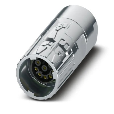 Phoenix Contact M17 Circular Connector, 8 Contacts, Female Socket, Cable Mount, IP67/IP68, 8A, 60V, Gadolinium Zinc 1629011