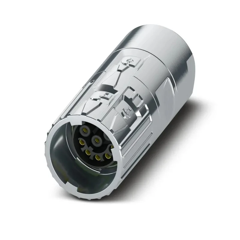 Phoenix Contact M17 Circular Connector, 8 Contacts, Female Socket, Cable Mount, IP67/IP68, 8A, 60V, Gadolinium Zinc 1629011