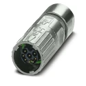 Phoenix Contact Circular Connector, 8 Contacts, Cable Mount, M17, Plug, Male, 8A, IP67/IP68, Straight, Crimp 1629016