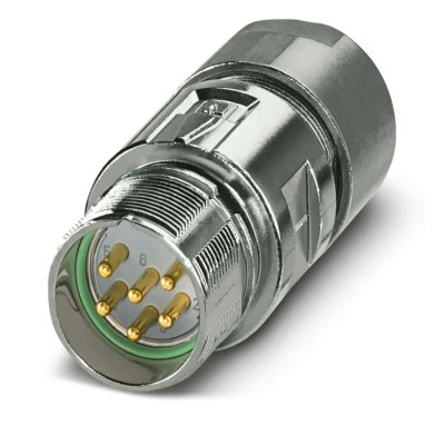 Phoenix Contact M23 Circular Connector, 6 Contacts, Plug, Male, Cable Mount, IP66/IP68, 20A, 300V, Gadolinium Zinc 1629143