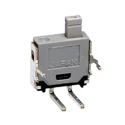 NKK Switches GB2 Series Ultra Thin Momentary Push Button Switch Through Hole SPST, 28V DC/AC, Plunger Actuator GB215AH