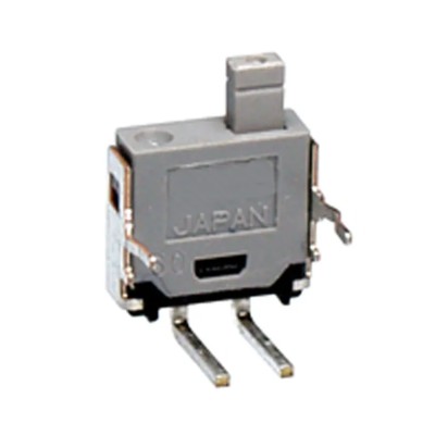 NKK Switches GB2 Series Ultra Thin Momentary Push Button Switch Through Hole SPST, 28V DC/AC, Plunger Actuator GB215AH