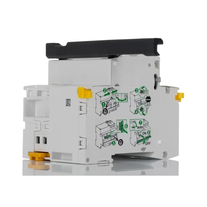 Schneider Electric Auxiliary Contact 1 Contact, Fixed Mount, 1A, 230V, Acti9 Series A9C70114