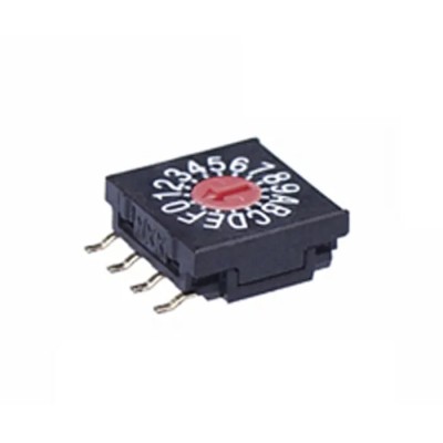 NKK Switches Rotary Coded DIP Switch Surface Solder FR02FR16P-S
