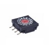 NKK Switches Rotary Coded DIP Switch Surface Solder FR02FR16P-S