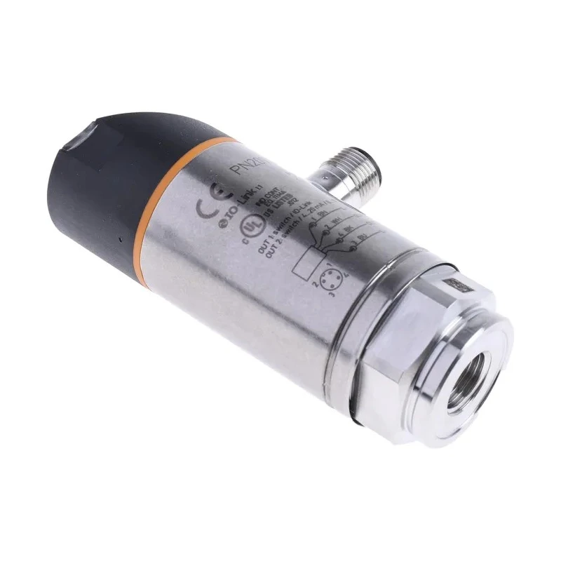 ifm electronic PN2094 Pressure Sensor, PN Series, PNP NO/NC, Analogue Output, -1 to 10 bar, IP65/IP67