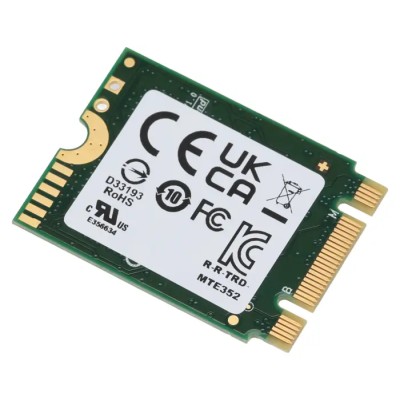 Transcend M.2 Internal SSD 128GB PCIe NVMe Gen 3 x2, TLC, Single-Sided, 2230-S3-B-M, 30x22x2.38mm MTE352T
