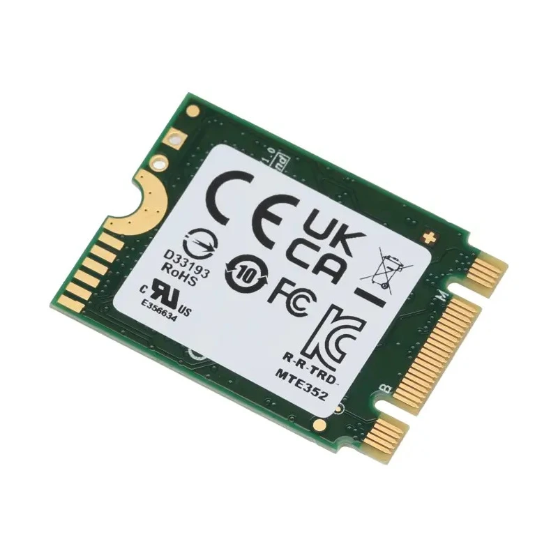 Transcend M.2 Internal SSD 128GB PCIe NVMe Gen 3 x2, TLC, Single-Sided, 2230-S3-B-M, 30x22x2.38mm MTE352T