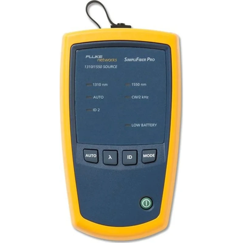 Fluke Networks SimpliFiber Pro Single Mode Fibre Optic Test Kit , USB 2.0 Interface, 1625nm, Fixed SC SFSINGLEMODESOURCE