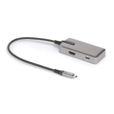 StarTech.com USB-C Adapter with HDMI, 4096 x 2160 Pixel Resolution, USB 3.1 Gen 2, 3 USB Ports DKT31CHPD3