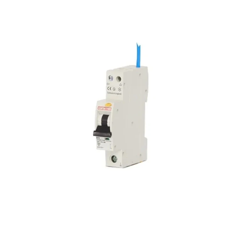 Contactum Residual Current Circuit Breaker with Overload Protection, 16A, 1 Pole, 30mA Trip Sensitivity, Type B CCPBR1016AB