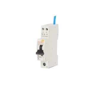 Contactum Residual Current Circuit Breaker with Overload Protection, 40A, 1-Pole, 30mA Trip Sensitivity, DIN Rail CCPBR1040AC