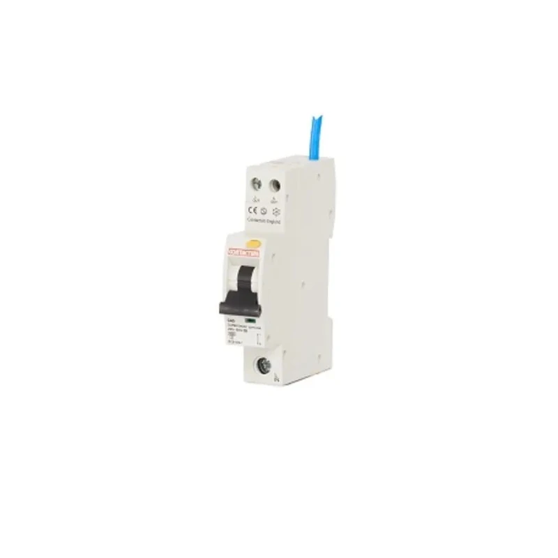 Contactum Residual Current Circuit Breaker with Overload Protection, 40A, 1-Pole, 30mA Trip Sensitivity, DIN Rail CCPBR1040AC