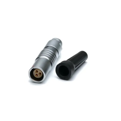RS PRO Circular Connector 10 Contacts 12.4 mm Socket Female IP50 Chrome Plated Brass 2.5A Cable Mount 240-6548