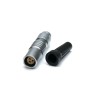 RS PRO Circular Connector 4 Contacts Cable Mount 16.5 mm Socket Female Chrome Plated Brass IP50 15A 240-6555