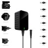 Friwo AC/DC Adapter 18W 12V DC Output, Multiple Plug Types (Australia, EU, UK, US), 100-240V AC Input, 2m Cable EDV1960566RS