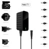 Friwo AC/DC Adapter 10W 5V DC Output EDV1960972RS, Interchangeable Plug, US/Australia/EU/UK