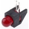 Broadcom Red Right Angle PCB LED Indicator HLMP-3301-F00B2, 1 LED, 2.4V, 60° Viewing Angle, GaP Material