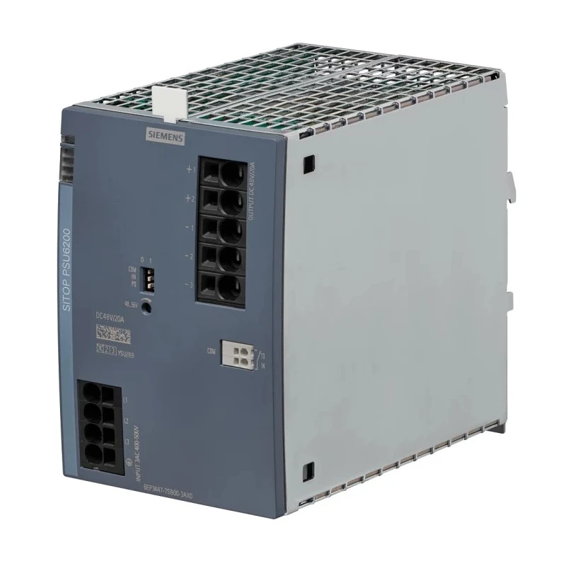 Siemens SITOP Switched Mode DIN Rail Power Supply, 48V DC, 20A, 960W, AC/DC Input, IP20, 6EP3447-7SB00-3AX0