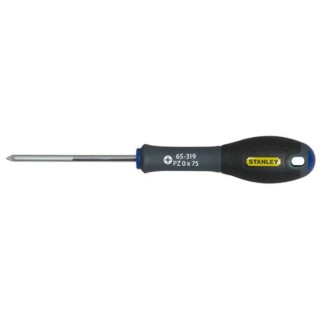 Stanley Standard Screwdriver PZ0 Tip 75 mm Blade Steel 0-65-319